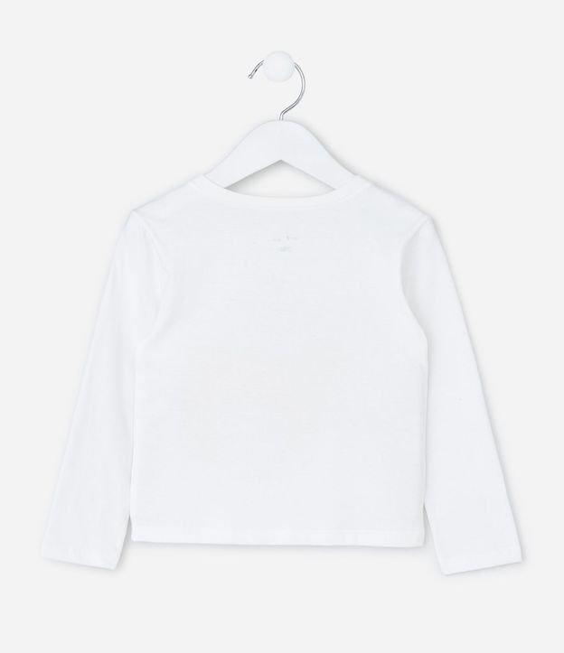 Blusa Infantil Relaxed con Estampa de Gatito – Talle 1 a 5/6 años 3