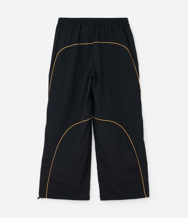 Pantalón Masculino Microfibra Ronaldinho con Piping Contrastante 13