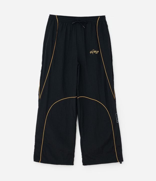 Pantalón Masculino Microfibra Ronaldinho con Piping Contrastante 14