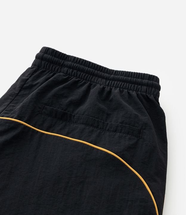 Pantalón Masculino Microfibra Ronaldinho con Piping Contrastante 7