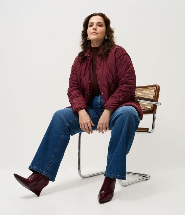 Campera Capitoneada Alargada Curve & Plus Size 2