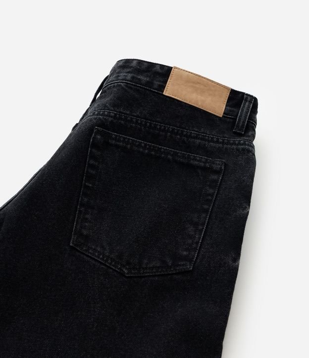 Pantalón de Jean Recto con Bolsillo y Cierre en Cremallera 5