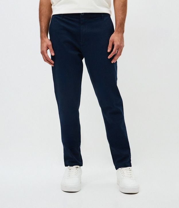 Pantalón Skinny en Sarga con Elastano 2