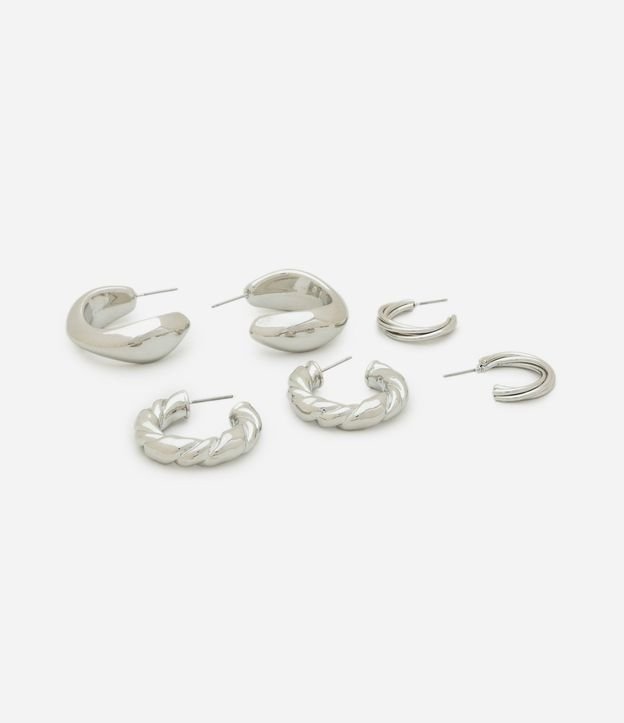 Kit 03 Argollas con Diferentes Texturas 3