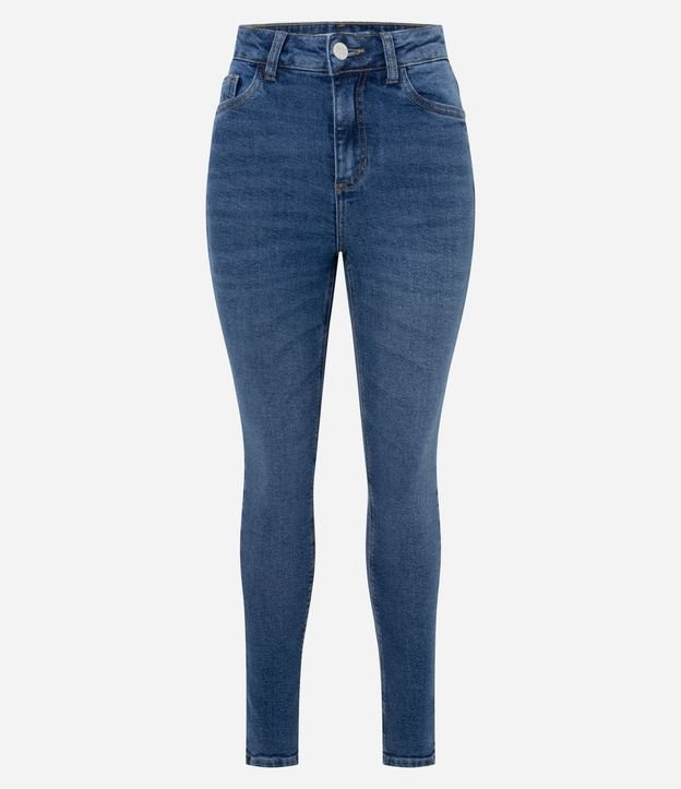 Pantalón Skinny en Jeans con Elastano y Cintura Alta 1