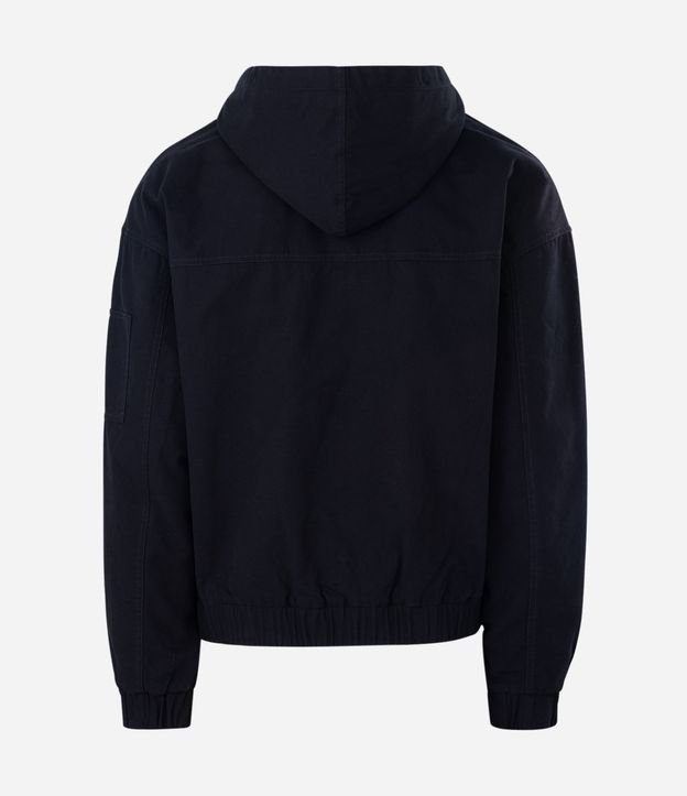 Campera Pesada en Sarga Lisa con Trava de Metal 7