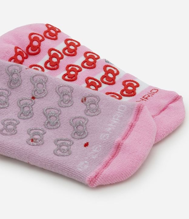 Kit 02 Medias Ballet Infantiles con Estampado Hello Kitty – Talle 19/22 a 31/34 4