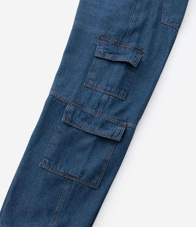 Pantalón Infantil Skater en Jeans con Multibolsillos – Talle 7 a 14 años 9