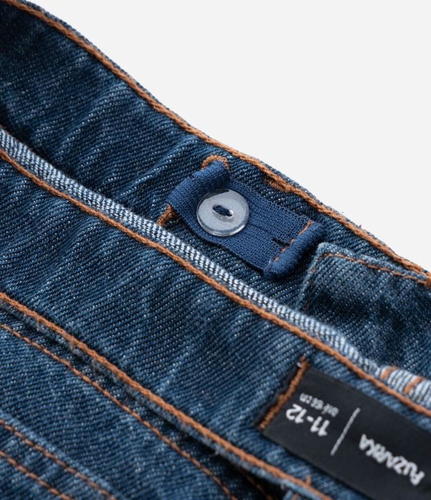 Pantalón Infantil Skater en Jeans con Multibolsillos – Talle 7 a 14 años 5