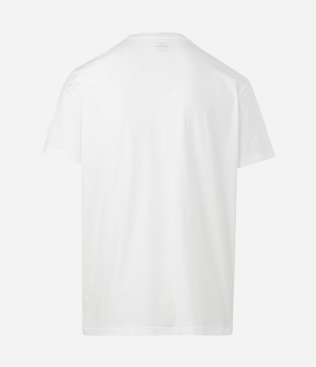 Remera Manga Corta con Estampado de Follaje 5