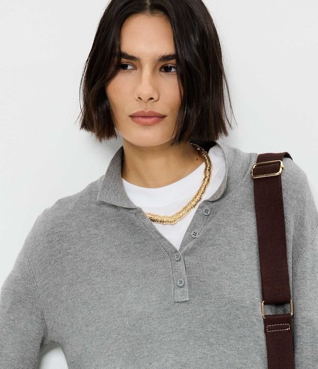 Choker en Metal Texturizado con Cierre Mola