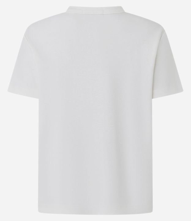 Blusa Básica Regular de Algodón 3