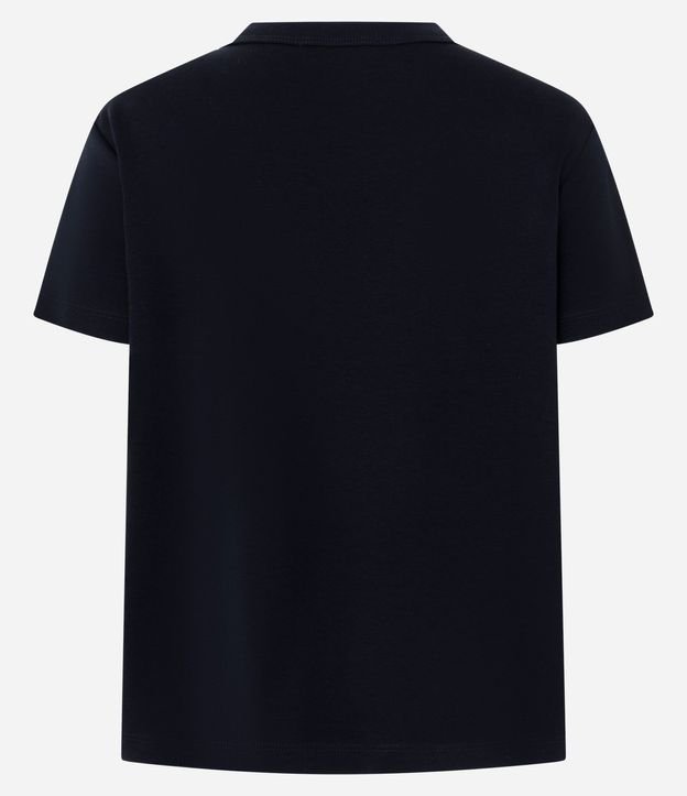 Blusa Básica Regular de Algodón 3