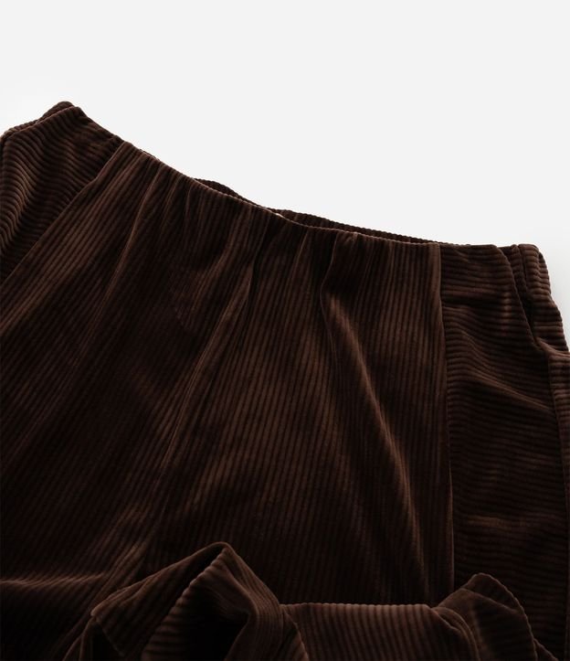 Pantalón Deportiva en Plush con Recortes Curve & Plus Size 10