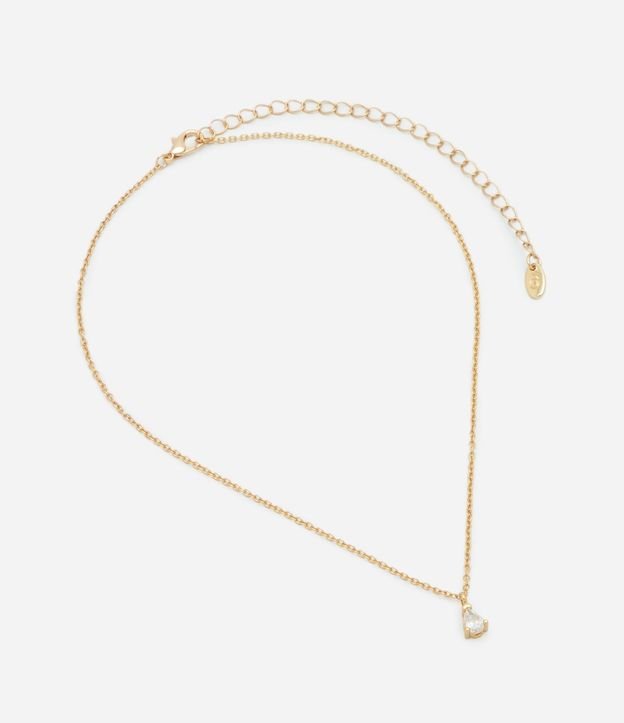Collar Corto con Colgante de Zirconia 2