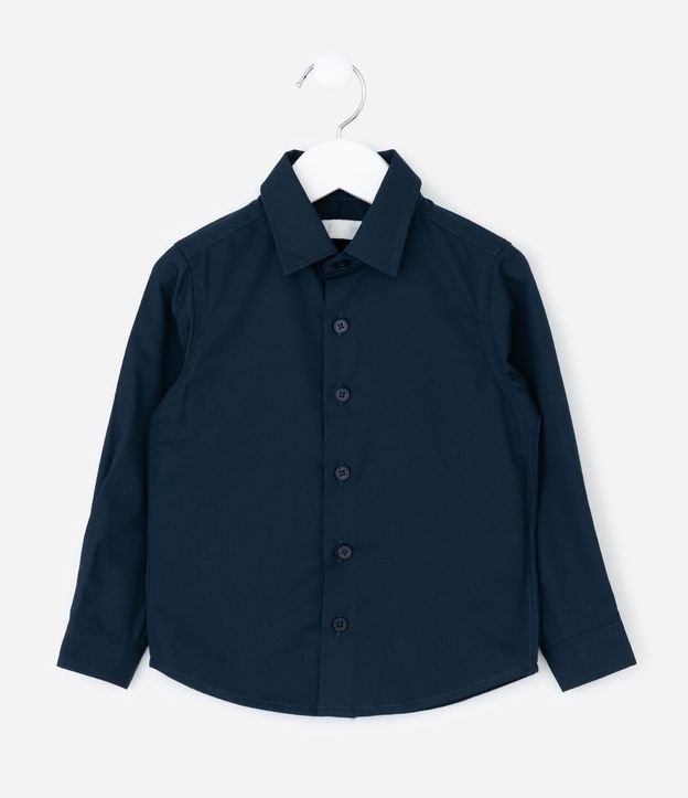 Camisa Infantil Manga Larga en Fibra de Bambú – Talle 1 a 6 años