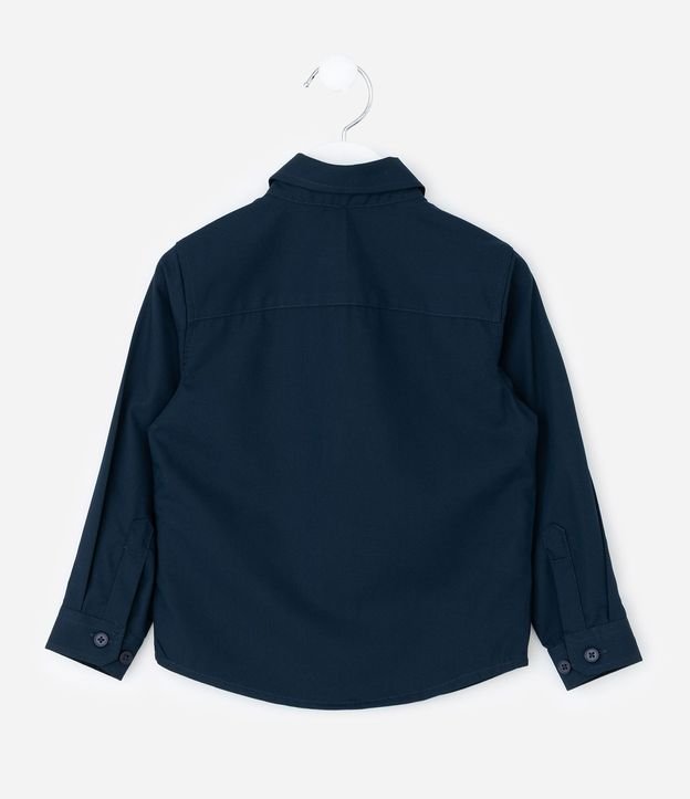 Camisa Infantil Manga Larga en Fibra de Bambú – Talle 1 a 6 años 2