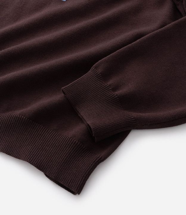 Suéter Boxy en Jacquard con Lettering 10