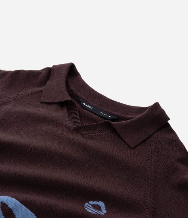 Suéter Boxy en Jacquard con Lettering 13