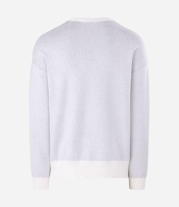 Suéter Boxy en Jacquard con Lettering 6