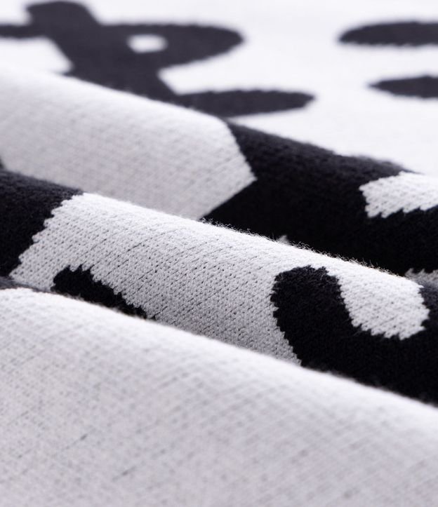 Suéter Boxy en Jacquard con Lettering 7