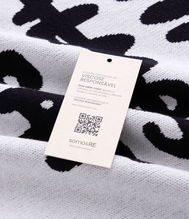 Suéter Boxy en Jacquard con Lettering 9