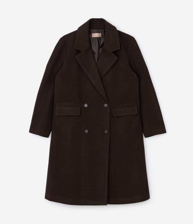 Campera Pesada Polyvelour Tipo Sobretodo Curve & Plus Size 4