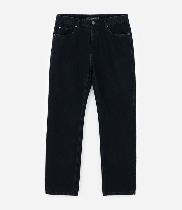 Pantalón Recto en Jeans Denim