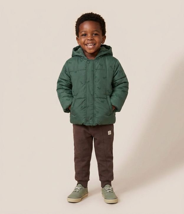 Campera Infantil con Diseños Flocados - Talle 1 a 6 años