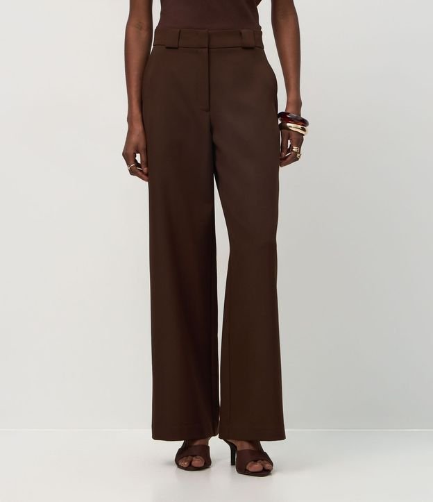 Pantalón Recto Sastre con Trabillas Largas 3