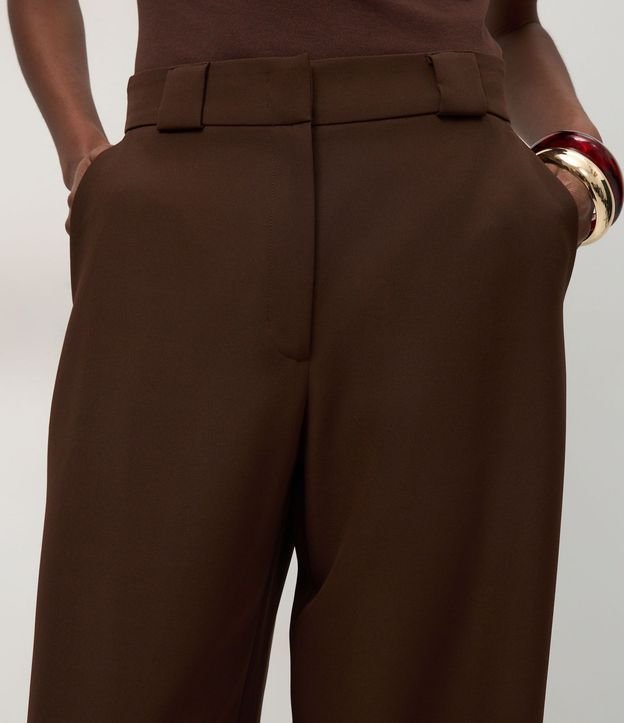 Pantalón Recto Sastre con Trabillas Largas 4
