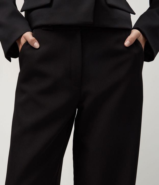 Pantalón Recto Sastre con Trabillas Largas 4