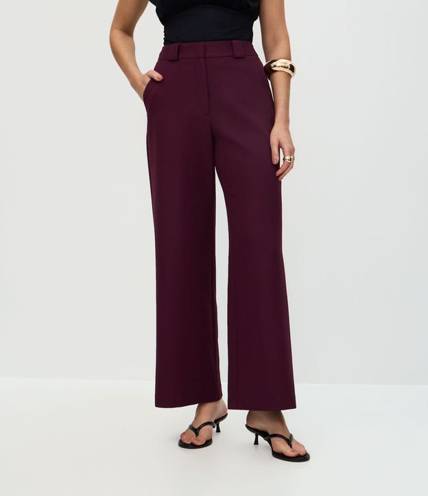 Pantalón Recto Sastre con Trabillas Largas 3