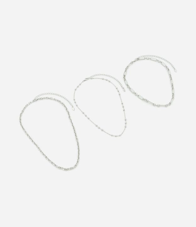Collar Capas Metalizadas con Diferentes Texturas 2