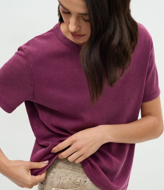 Blusa Básica Regular de Algodón 3