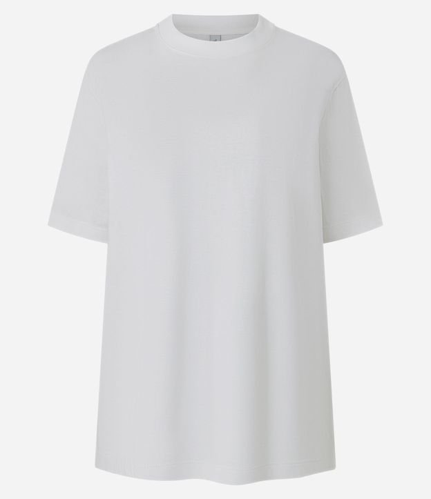 Remera Oversized en Algodón con Manga Corta 6