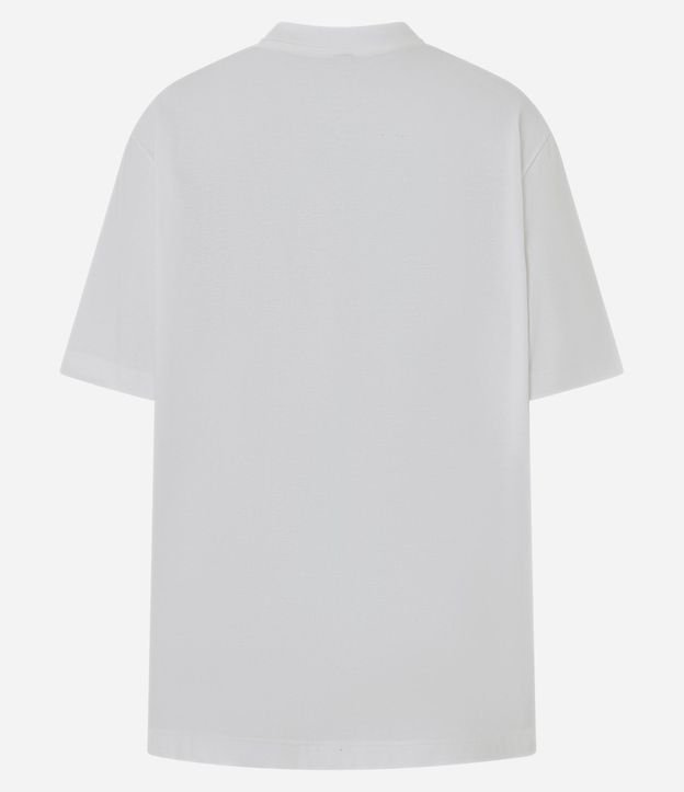 Remera Oversized en Algodón con Manga Corta 7