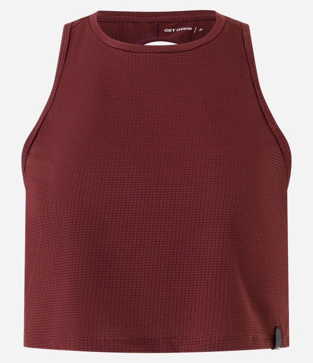 Musculosa Box Deportiva en Microfibra Texturizada con Recorte en la Espalda 2