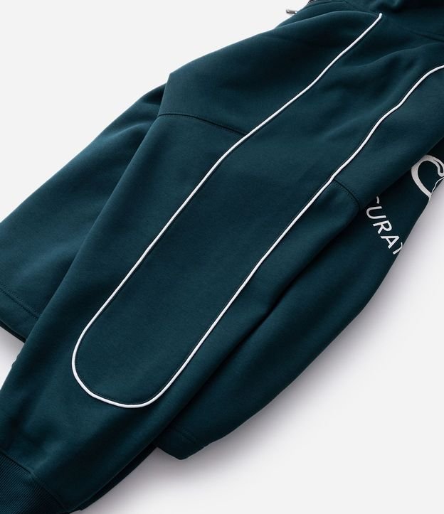 Saco Masculino Algodón Deportivo Half Cremallera Boxy 11