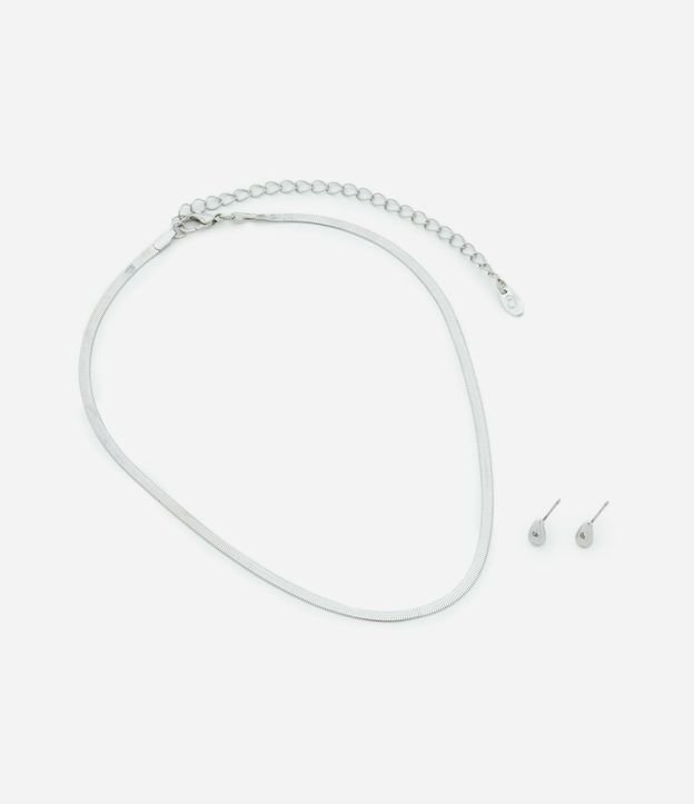 Conjunto de Collar Corto Cinta Italiana y Caravana Gota 2