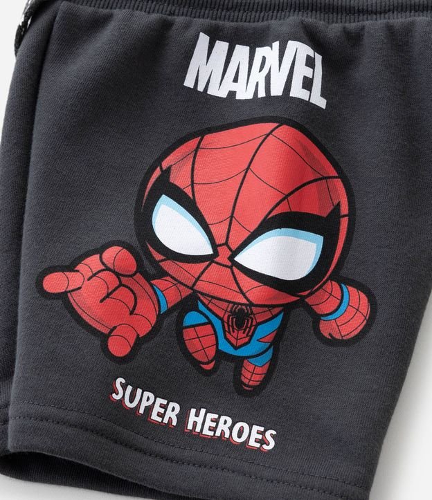 Bermuda Infantil en Algodón con Estampa de Avengers – Talle 2 a 6 años 9