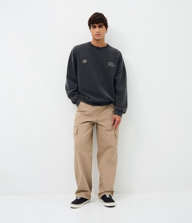 Buzo Oversized de Frisa Silence Everything 2