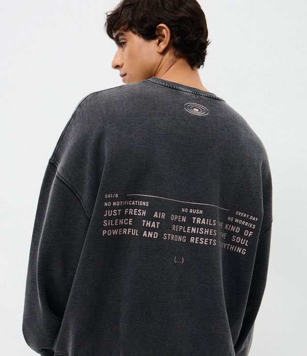 Buzo Oversized de Frisa Silence Everything 3