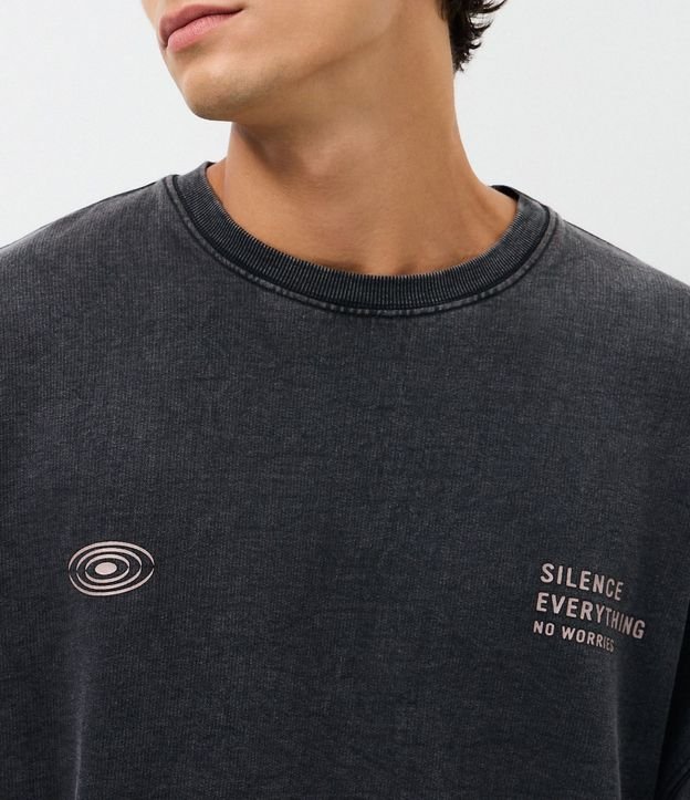 Buzo Oversized de Frisa Silence Everything 4
