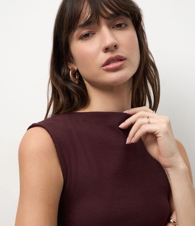 Blusa en Algodón con Escote Bote