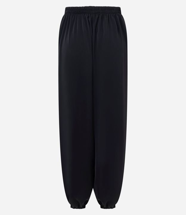 Pantalón Aladim en Crepé con Cintura Elástica 8