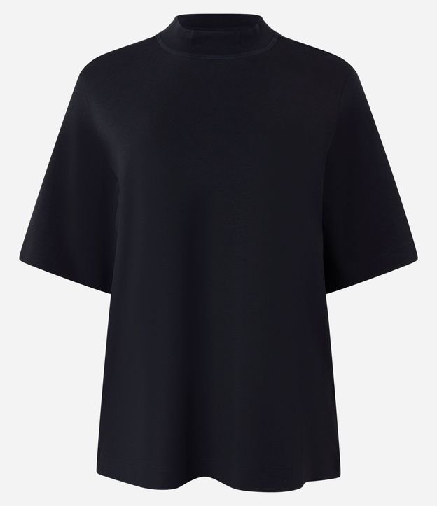 Blusa con Modelo Alargado y Manga Amplia
