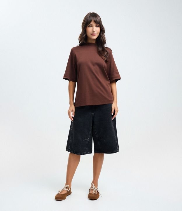 Blusa con Modelo Alargado y Manga Amplia 2