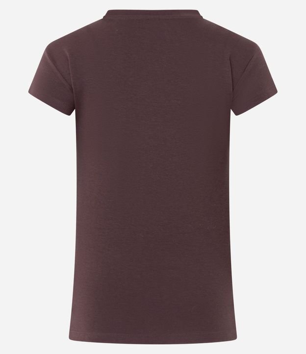 Blusa Básica Ajustada en Algodón con Cuello Redondo 6