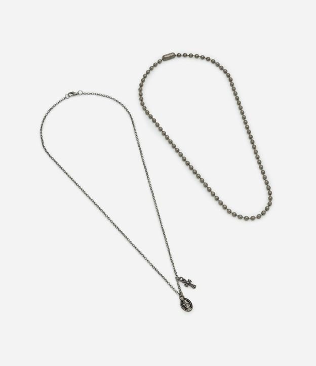 Conjunto de Collar en Metal Vintage 2